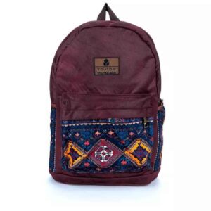 Perzische Etnische Rugzak – Model Maroon Bordeaux
