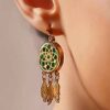 Vergulde Oorbellen voor Vrouwen – Model Dream Catcher