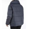 Modieuze Navy Blauwe Dames Pufferjas – Model Rees