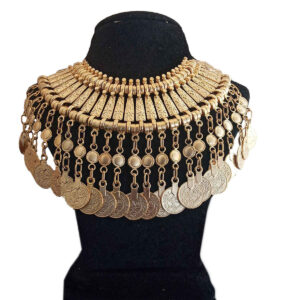 Ottomaanse Munt Choker Ketting voor Vrouwen