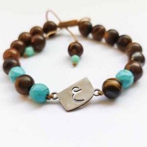 Perzische Zilveren Kralenarmband voor Vrouwen – Ayn Design