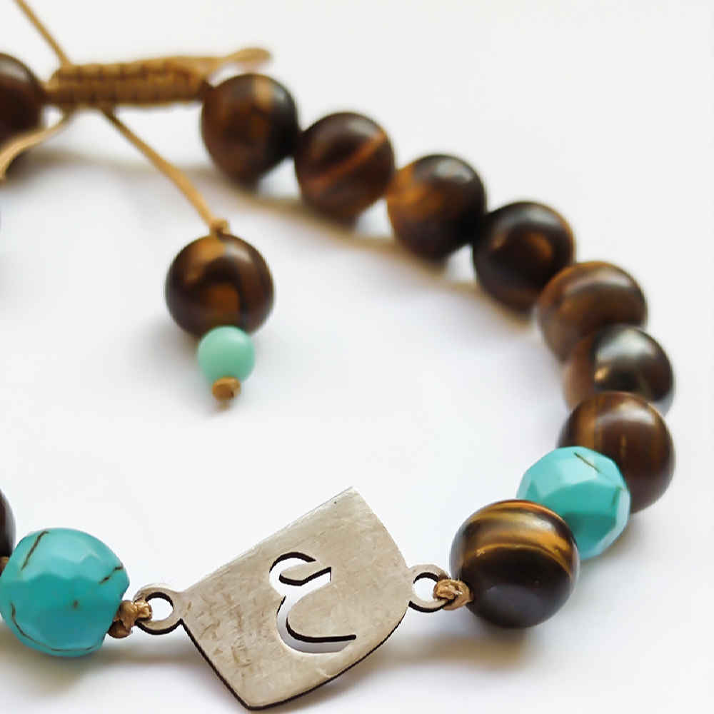 Perzische Zilveren Kralenarmband voor Vrouwen – Ayn Design