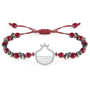 Perzische Zilveren Kralenarmband voor Vrouwen – Laal Design