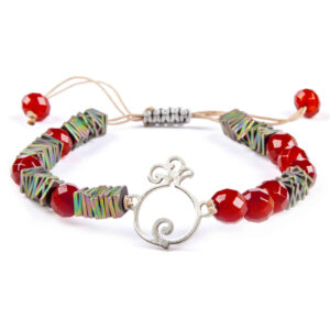 Perzische Zilveren Kralenarmband voor Vrouwen – Pomegranate Model