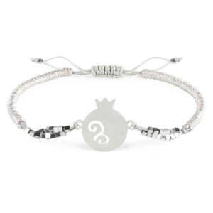 Perzische Zilveren Kralenarmband voor Vrouwen – Yalda Design