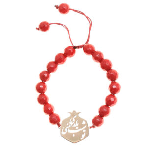 Perzische Zilveren Kralenarmband voor Vrouwen – Yalda Nacht Design