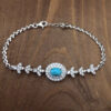 Zilveren Armband met Turkoois – Model Hana