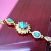 Zilveren Armband met Turkoois – Model Nina