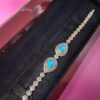 Zilveren Armband met Turkoois – Model Sara