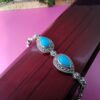 Zilveren Armband met Turkoois – Model Sara