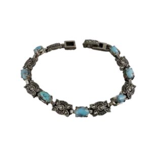Zilveren Armband met Turkoois – Model Vala