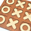 Houten Boter-Kaas-en-Eieren Bordspel – Klassieke Strategie met Elegant Ontwerp
