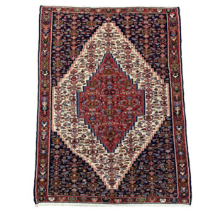 Perzische Kilim Ahoo Handgeweven – Traditioneel Crème – Wol & Katoen
