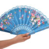Opvouwbare Bloemen Handwaaier – Compact Koelaccessoire