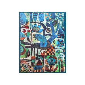 Decoratieve & Handgemaakte Wand Sleutelhanger met Vogel Design