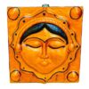 Decoratieve & Handgemaakte Wand Sleutelhanger met Gezicht Design