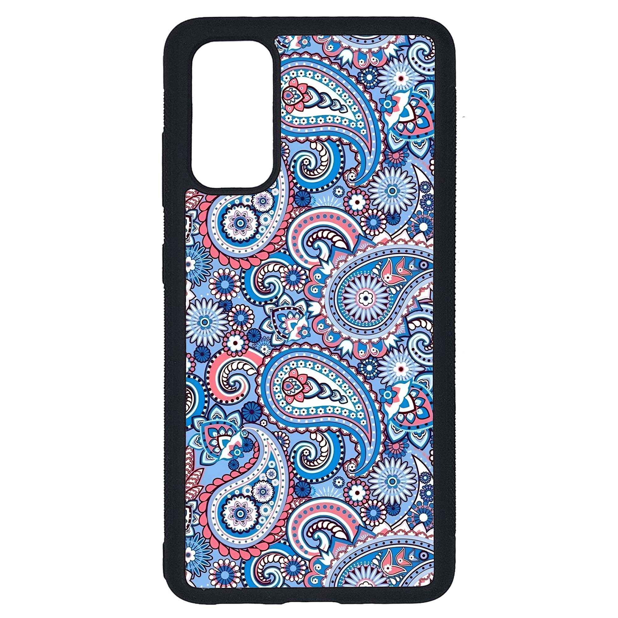 Telefoonhoesje Traditioneel Blauw Paisley Design
