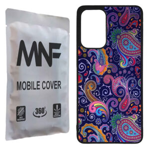 Paisley Telefoonhoesje – Paars Perzisch Design