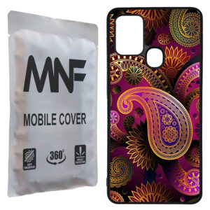 Traditioneel Perzisch Patroon Telefoonhoesje – Purper Paisley