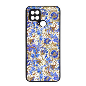 Perzisch Telefoonhoesje voor Xiaomi – Blauwe Bloemen