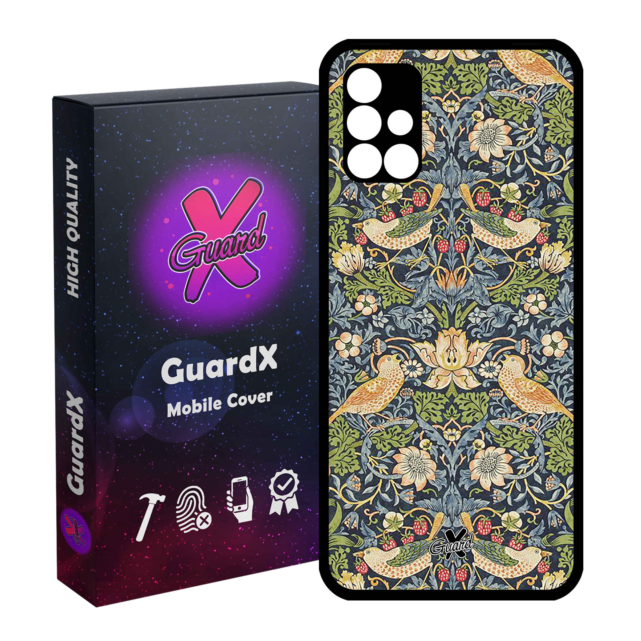 Xiaomi Telefoonhoesje Vogels & Bloemen – Perzisch Design