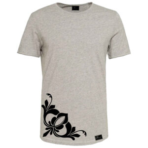 Grijs Katoenen T-Shirt Korte Mouw – Daniel Model, Zacht & Duurzaam