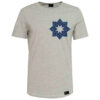 Grijs Katoenen T-Shirt Korte Mouw – Shahab Model, Minimalistische Perzische Look