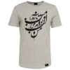 Grijs Katoenen T-Shirt Korte Mouw – Arezoo Model, Casual Comfort
