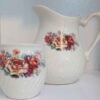 Aardewerken Kan & Bekerset Sabalan – Blauw Bloemen