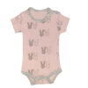 Set van 3 Meisjesshirts met Konijnmotief – Model Lite – Grijs