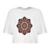 Dames Korte Mouw Crop Top – Magic Model