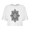 Dames Korte Mouw Crop Top – Amitis Model