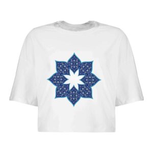 Dames Korte Mouw Crop Top – Sima Model