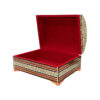 Handgemaakte Houten Sieradendoos met Perzisch Khatam Sandough Design
