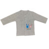 Set van 3 Meisjesshirts met Konijnmotief – Model Lite – Grijs