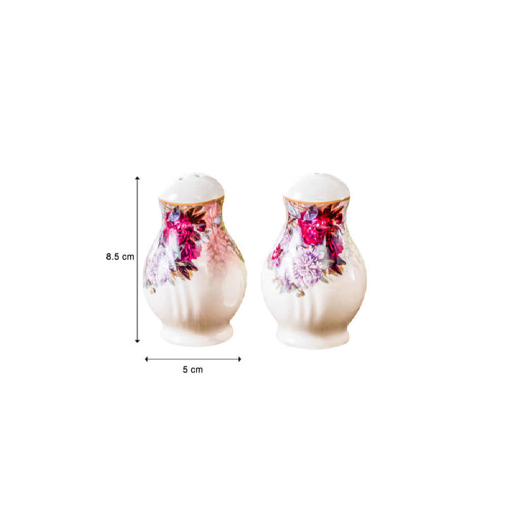 Keramische Zout- & Peperstrooiers Arsham – Bloemen