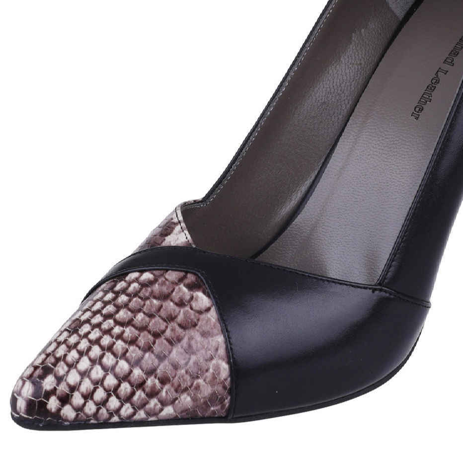 Dames Leren Hoge Hakken – Helen Model