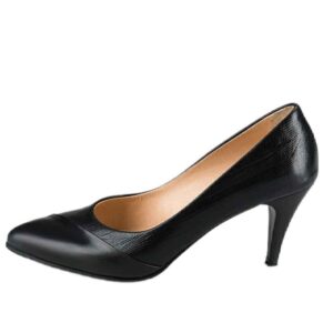 Dames Leren Hoge Hakken – Tina Model