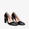 Dames Leren Hoge Hakken – Nahal Model