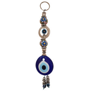 Blauwe Boze Oog Sleutelhanger – Tiana
