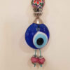 Blauwe Boze Oog Sleutelhanger – Toopi