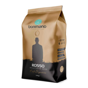 Bonmano Vers Gebrande Hele Koffiebonen Model Rosso 1000 gr