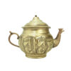 Perzische Koperen Samovar Decoratief Houtskool Theemaker met Achaemenid Design 5-Liter
