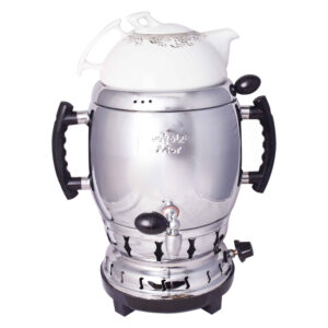 Gas Samovar Theemaker 6-Liter Zilver Messing