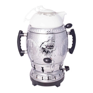 Gas Samovar Theemaker 6-Liter Zilver Klassiek