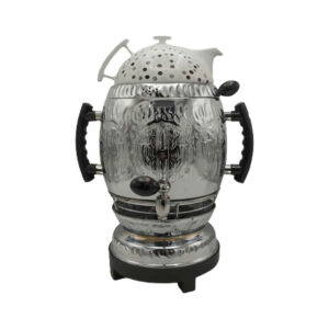 Gas Samovar Theemaker Model Simin 6-Liter Zilver