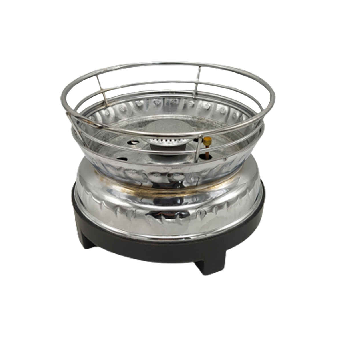 Gas Samovar Theemaker Model Simin 6-Liter Zilver