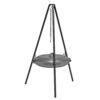 Kampvuur Driepoot Cauldron met Pan & Ketel – 3-Delige Camping Set