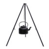 Kampvuur Driepoot Cauldron met Pan & Ketel – 3-Delige Camping Set