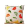 Punch Needle Kussenhoes – Geborduurd Fruit Design